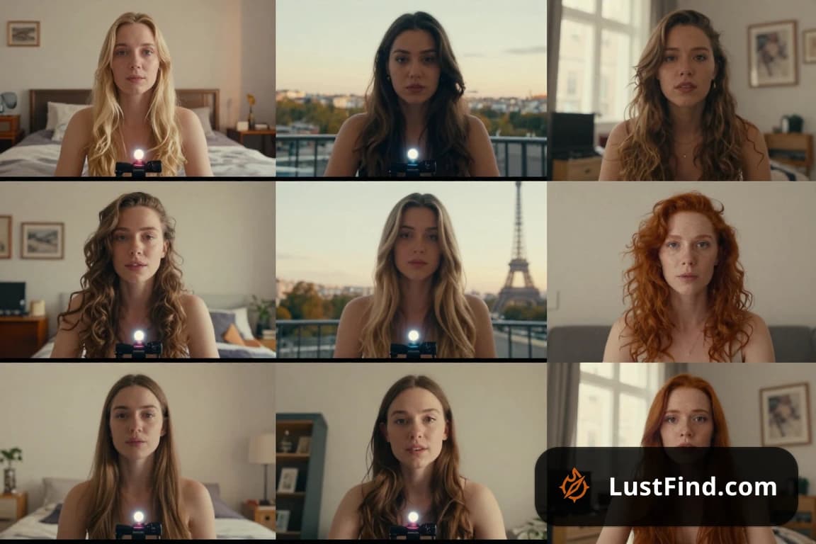 Nudestreams screenshot 1 - site preview