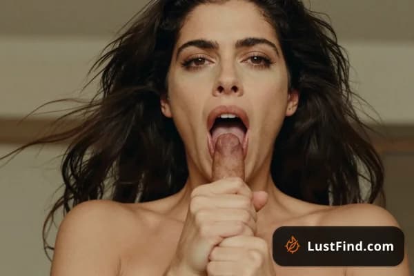 Brunette Deepthroat screenshot