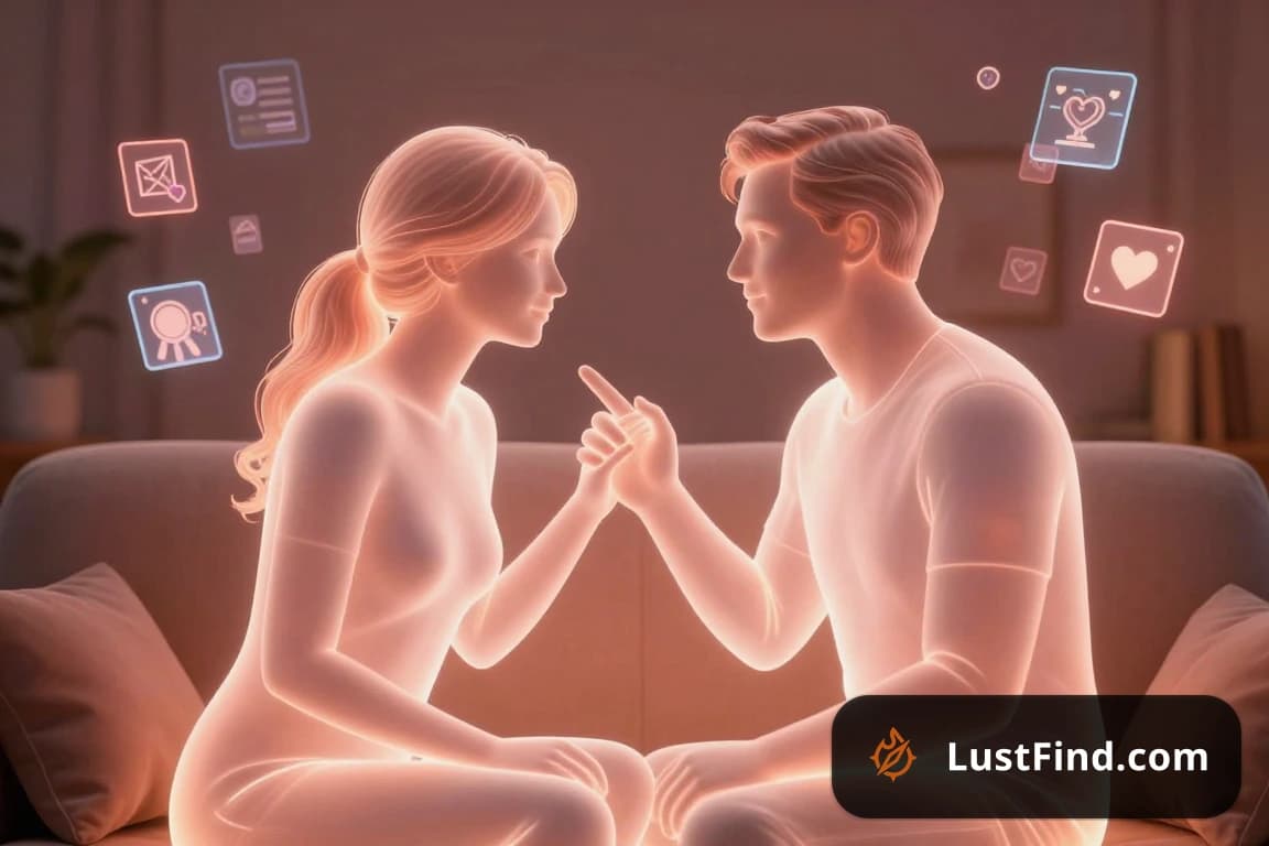 Amour AI screenshot 1 - site preview