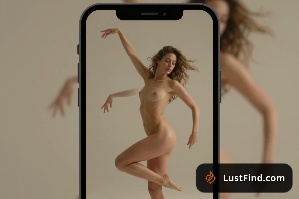 HornyTok screenshot 1 - site preview