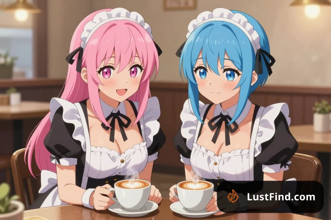 HentaiCafe screenshot 1 - site preview