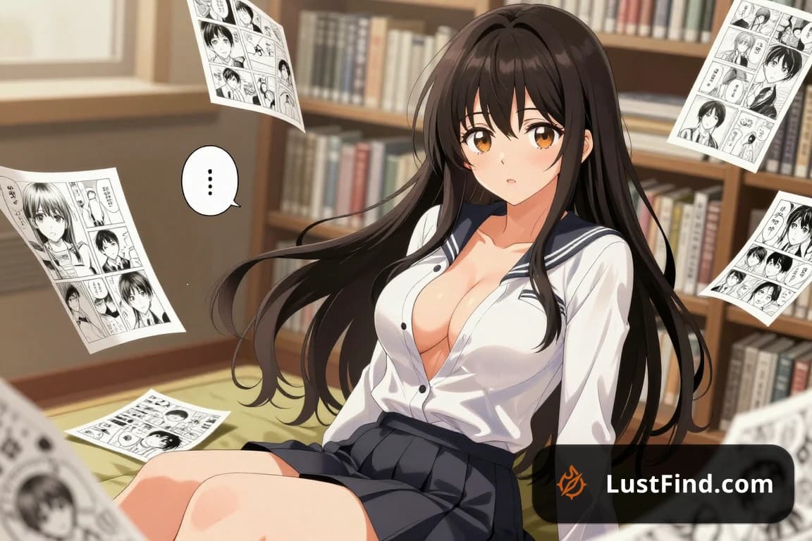 HentaiRead screenshot 1 - site preview